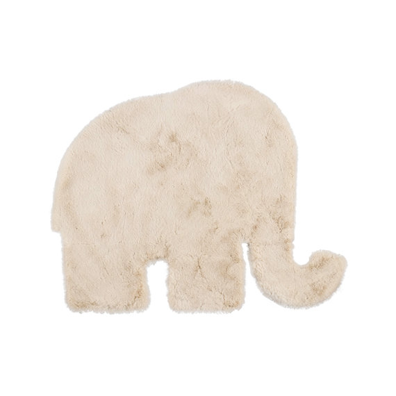 FRAAI | Home & Living Kinderteppich - Huggy Elefant Creme
