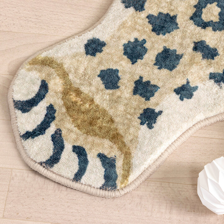 Waschbarer Kinderteppich - Wild Panther Natur