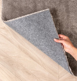 FRAAI | Home & Living Waschbarer Viskose Teppich Rund - Vive Taupe