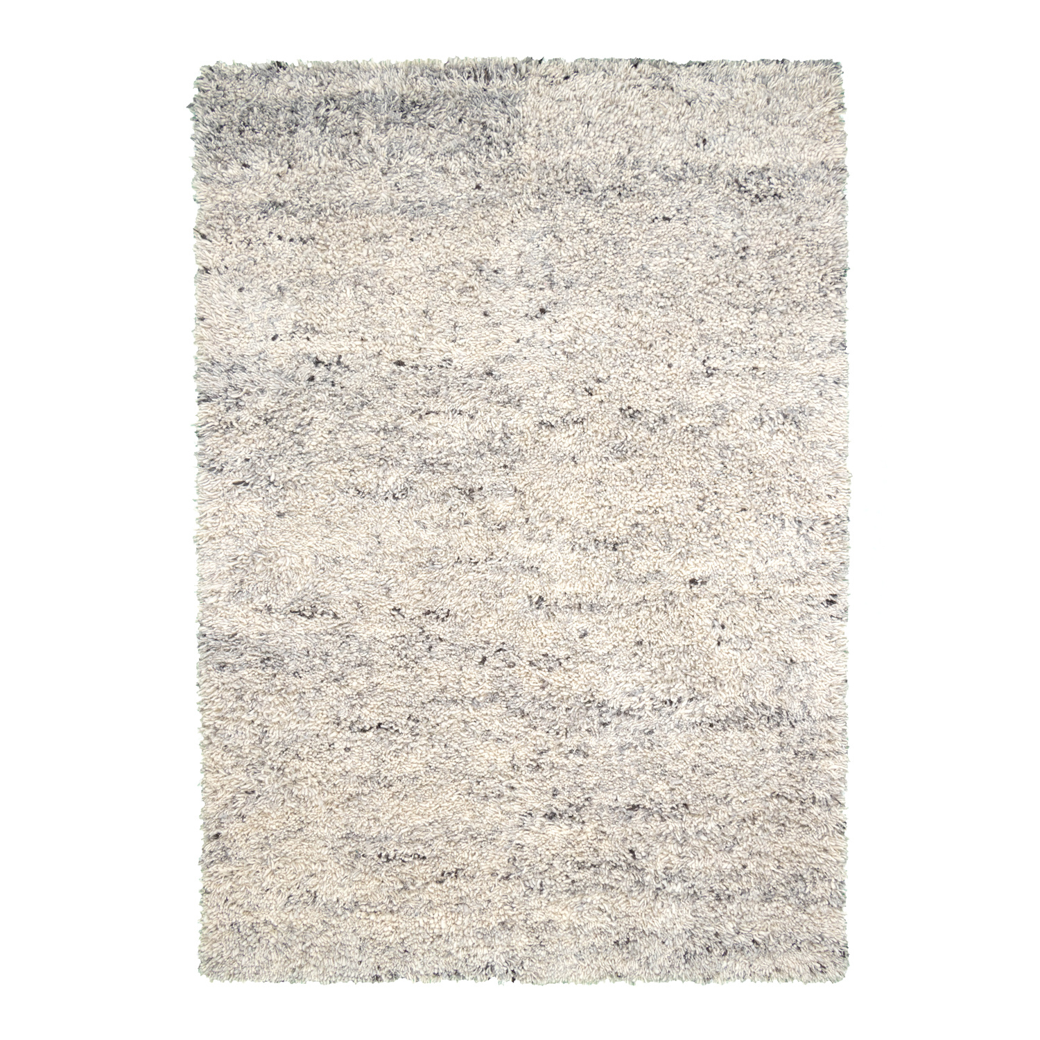 Hochflor Wollteppich - Royal Creme Grau - sfeer