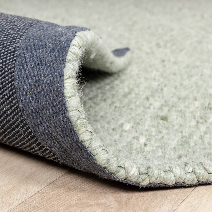 Wollteppich - Melange Mint