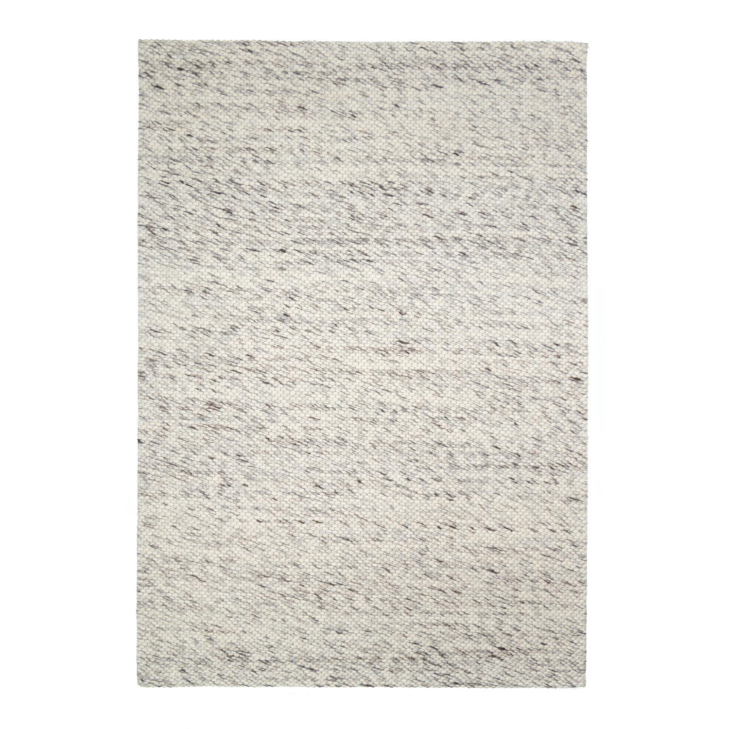 Wollteppich - Melange Creme Meliert - sfeer