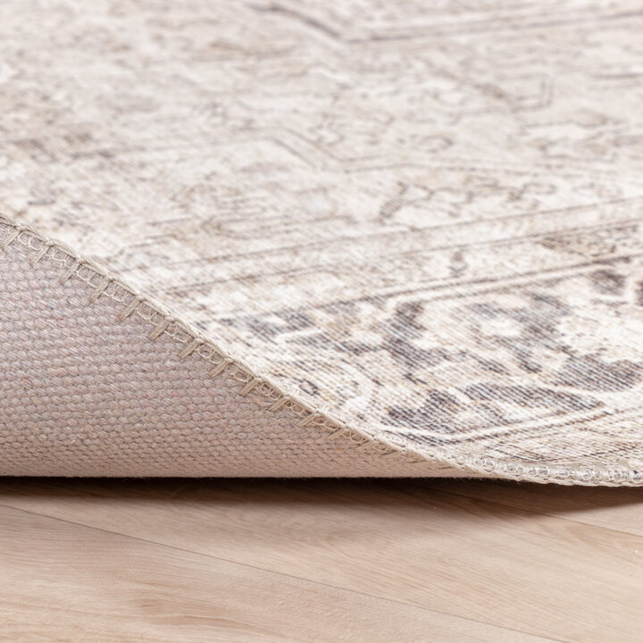 Teppich Vintage - Lugan Hellbraun