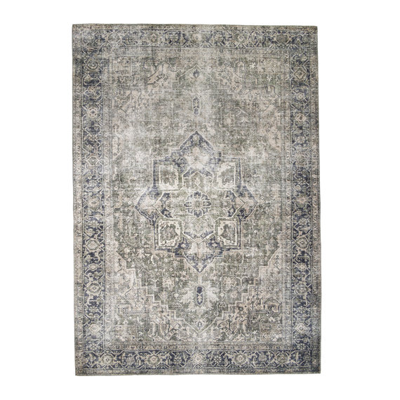 FRAAI | Home & Living Teppich Vintage - Lugan Grün Grau