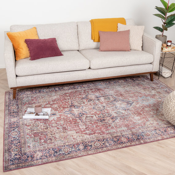 FRAAI | Home & Living Teppich Vintage - Lugan Rot