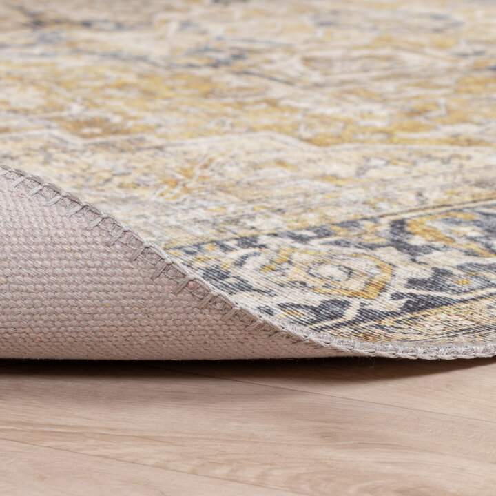 Teppich Vintage - Lugan Gelb