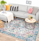FRAAI | Home & Living Teppich Vintage - Lily Oriental Blau Rosa