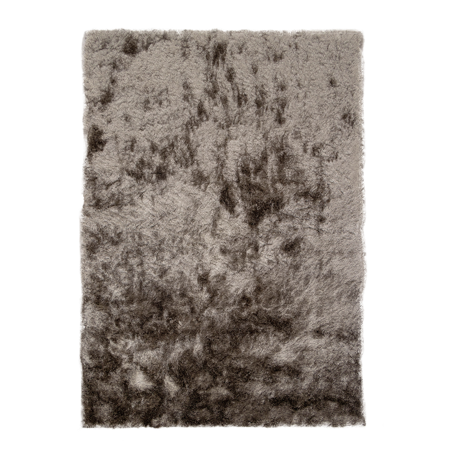 Hochflor Teppich - Glorious Silber Grau - sfeer