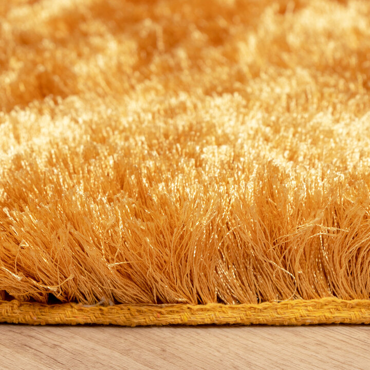 Hochflor Teppich - Glorious Gold Gelb