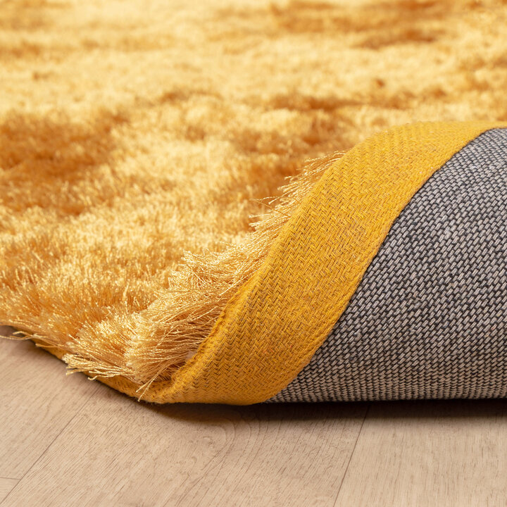 Hochflor Teppich - Glorious Gold Gelb