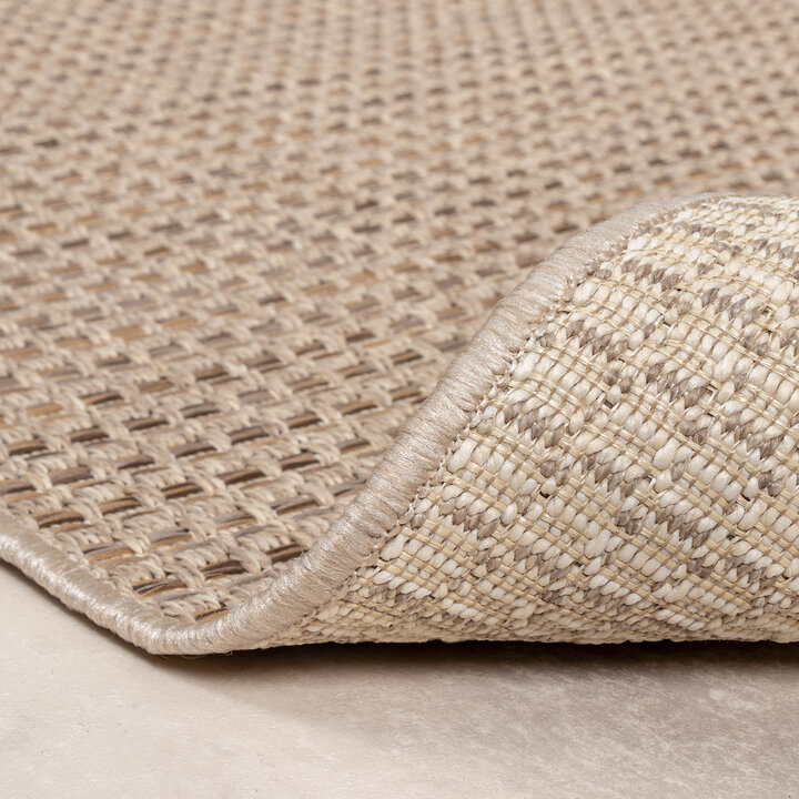In- & Outdoor Jute Teppich - Fora Melange Natural