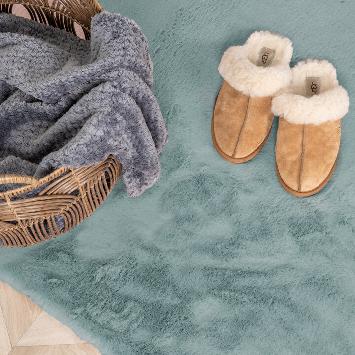 Hochflor Läufer - Comfy Supreme Türkis