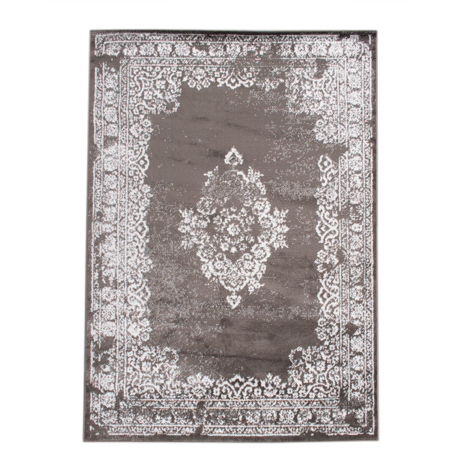 Teppich Vintage - Adore Medaillon Taupe Grau - sfeer