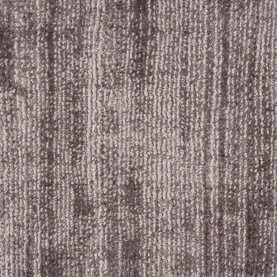 FRAAI | Home & Living Viskose Teppich Rund - Pearl Grau