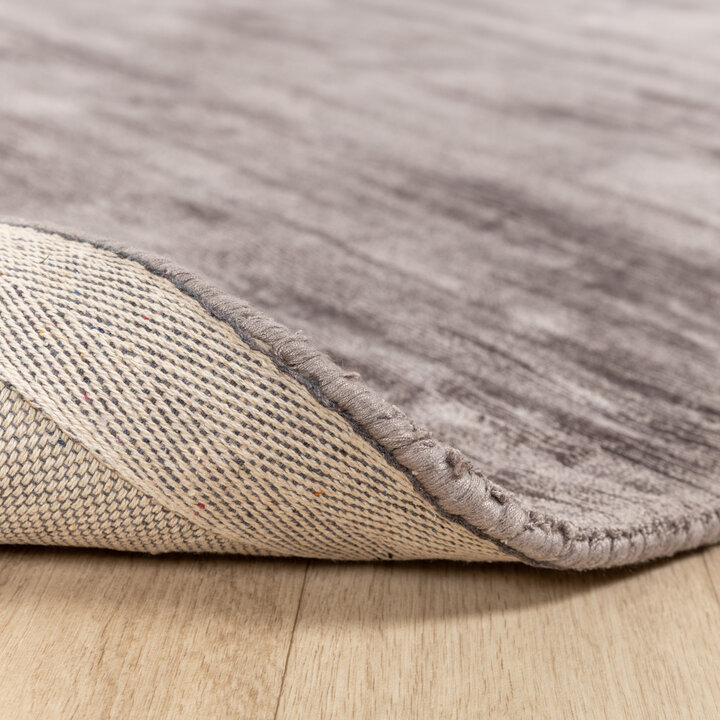 Viskose Teppich - Pearl Grau