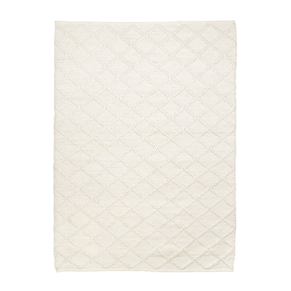 FRAAI | Home & Living Wollteppich - Knit Creme