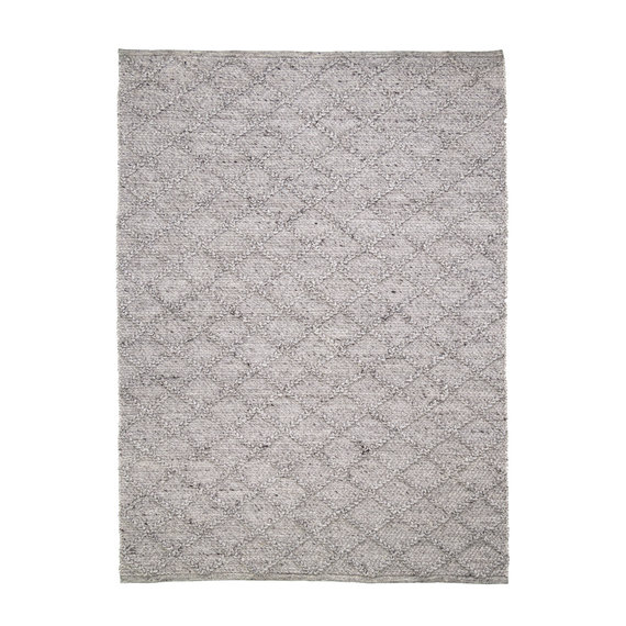 FRAAI | Home & Living Wollteppich - Knit Grau