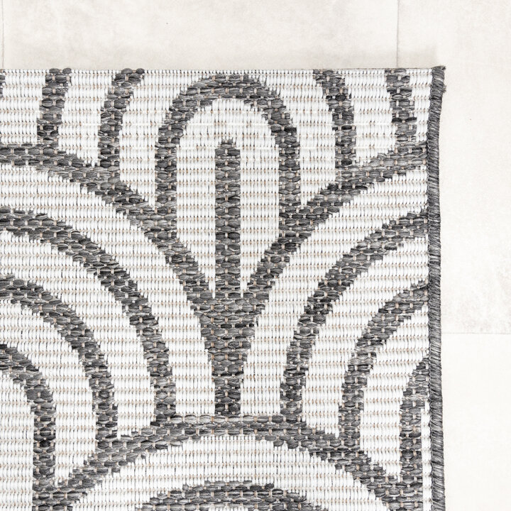 In- & Outdoor Teppich - Summer Arch Grau