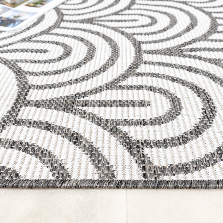 In- & Outdoor Teppich - Summer Arch Grau