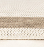 FRAAI | Home & Living In- & Outdoor Jute Teppich - Nomad Edge Creme