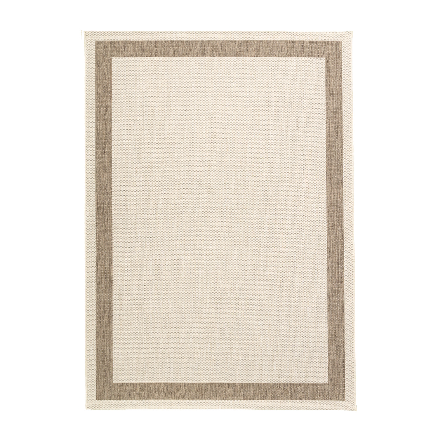 In- & Outdoor Jute Teppich - Nomad Edge Creme - sfeer