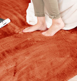FRAAI | Home & Living Hochflor Teppich Rund - Comfy Terracotta