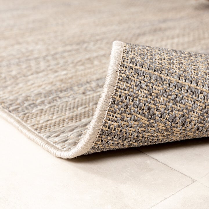 In- & Outdoor Teppich - Zanzi Melange Sand Beige