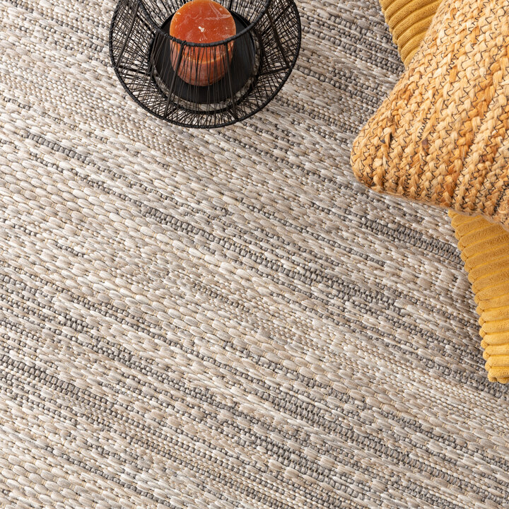 In- & Outdoor Teppich - Zanzi Melange Sand Beige