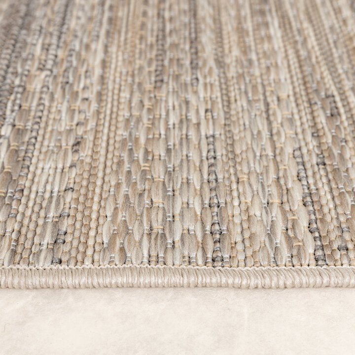 In- & Outdoor Teppich - Zanzi Melange Sand Beige