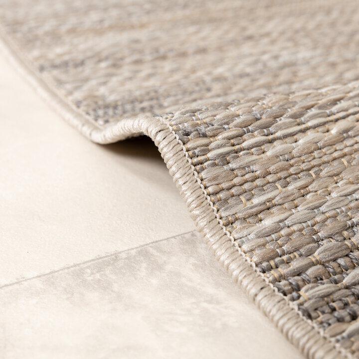 In- & Outdoor Teppich - Zanzi Melange Sand Beige