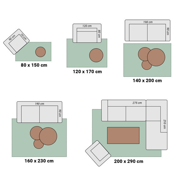 FRAAI | Home & Living In- & Outdoor Teppich - Zanzi Fiber Sand/Beige