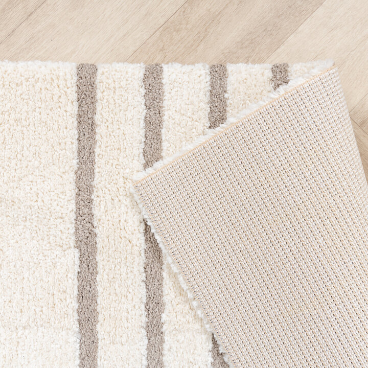 Hochflor Teppich - Serene Shapes Creme