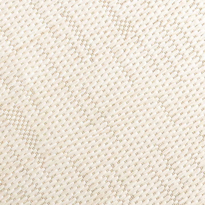 In- & Outdoor Teppich Rund - Malta Melange Creme