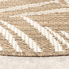 In- & Outdoor Teppich Rund - Malta Leaves Natur - thumbnail 5
