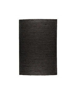 Jute Teppich - Fair Schwarz