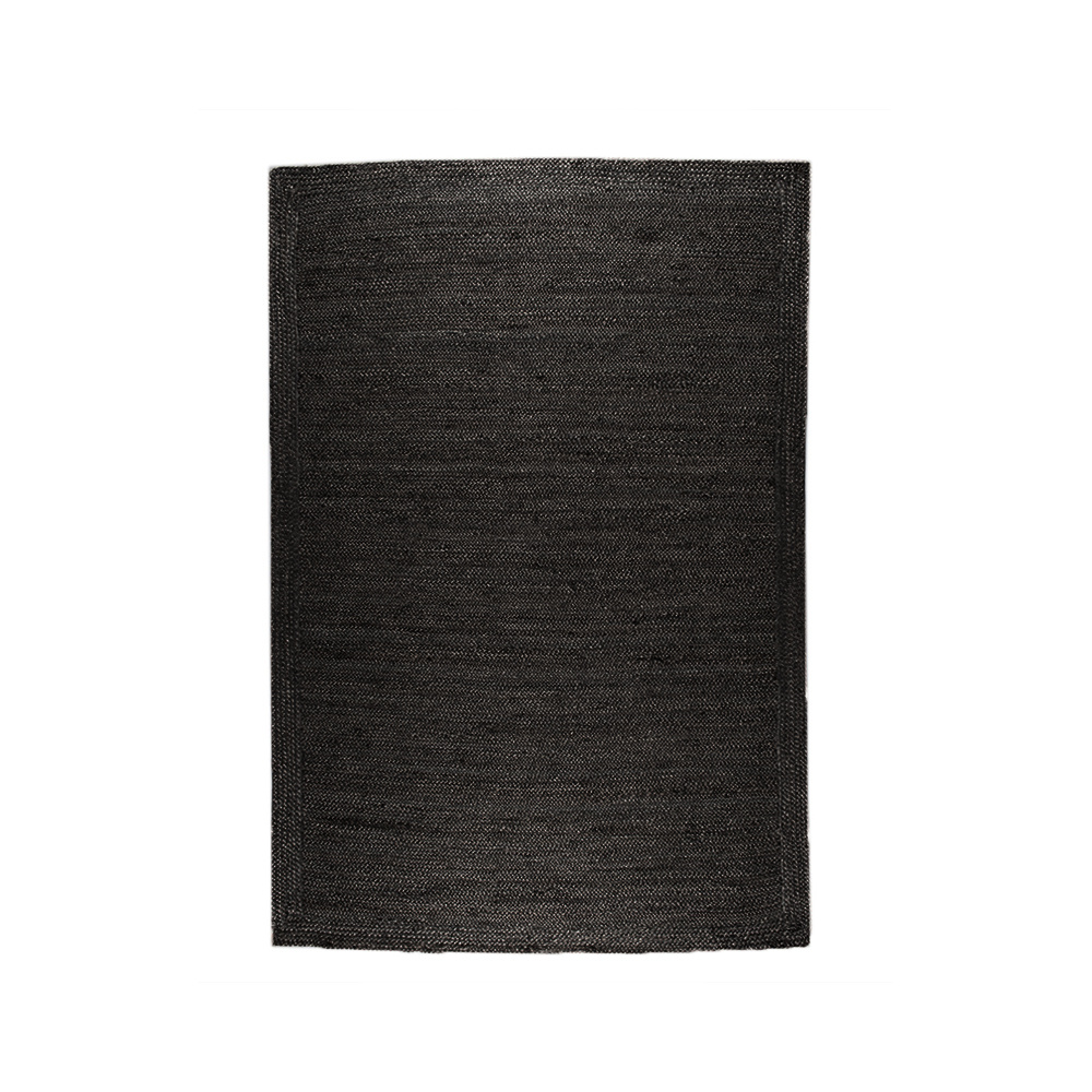 Jute Teppich - Fair Schwarz - sfeer
