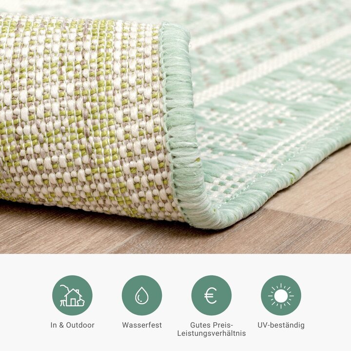 In- & Outdoor Teppich - Summer Oriental Mint