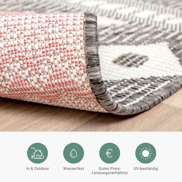 In- & Outdoor Teppich - Summer Beyond Grau