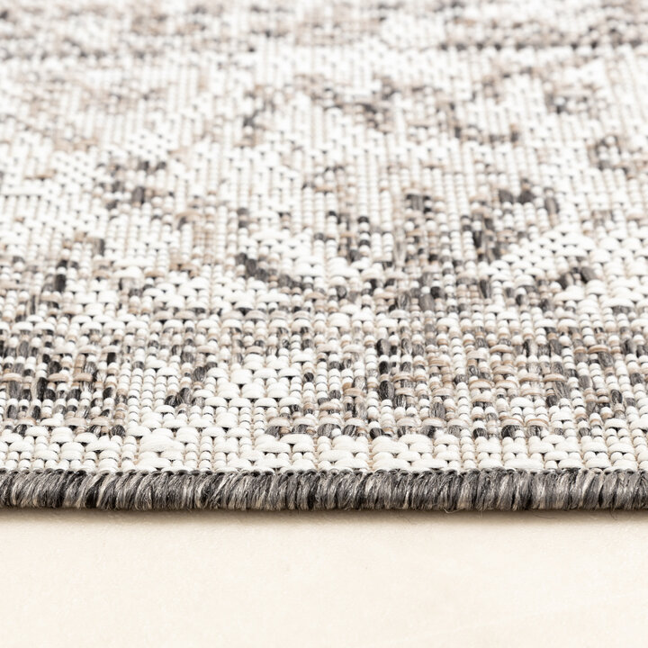 In- & Outdoor Teppich Vintage - Victoria Oriental Grau