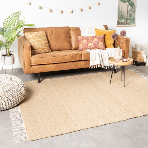 FRAAI | Home & Living Boho Teppich - Faya Beige