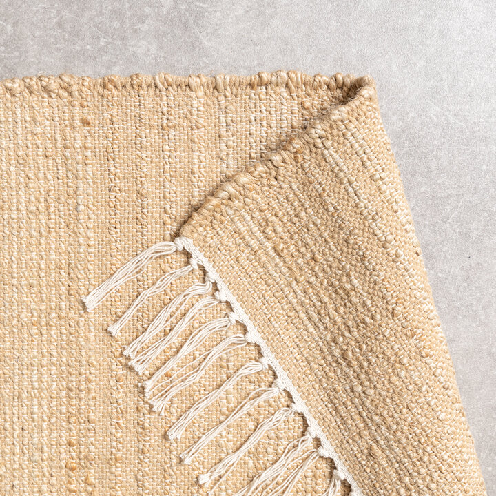 Boho Teppich - Faya Beige