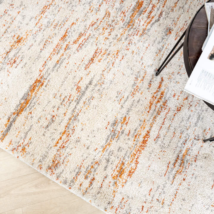 Hochflor Teppich - Blend Creme Terra