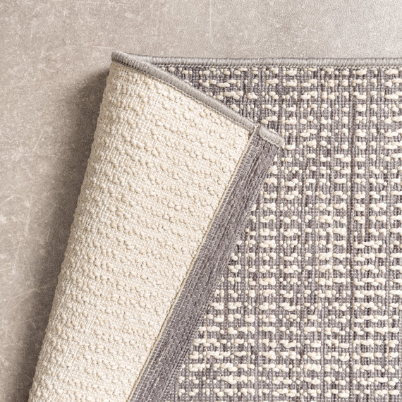 FRAAI | Home & Living In- & Outdoor Teppich - Porto Curves Hellgrau