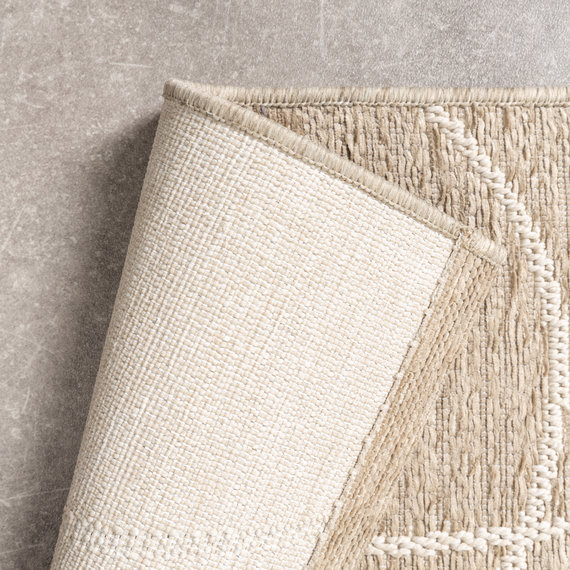 FRAAI | Home & Living In- & Outdoor Teppich - Porto Lines Creme