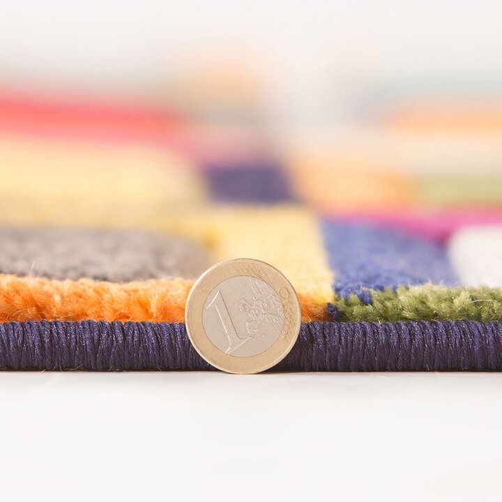 Moderner Teppich - Spectro Waltz Bunt