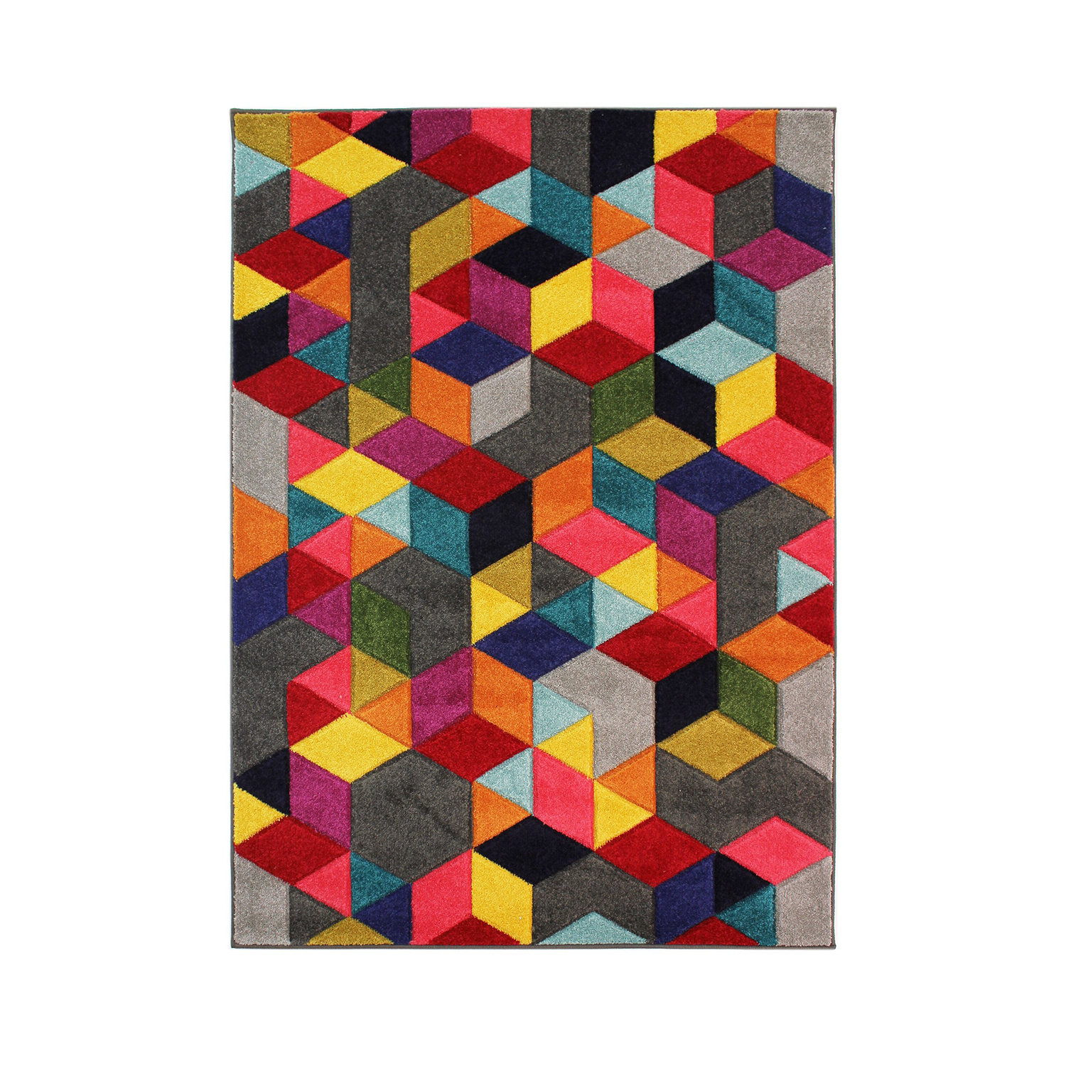 Moderner Teppich - Spectro Dynamic Bunt - sfeer