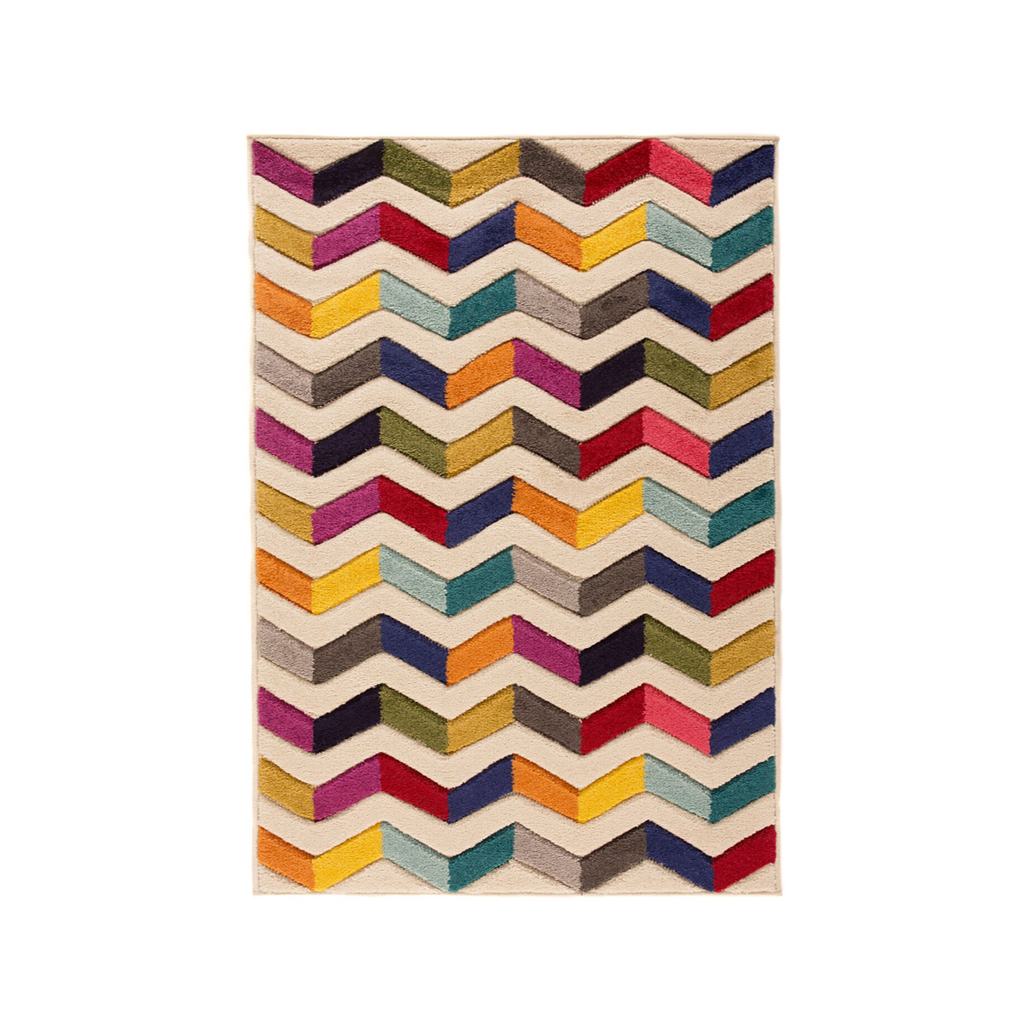 Moderner Teppich - Spectro Bolero Bunt - sfeer