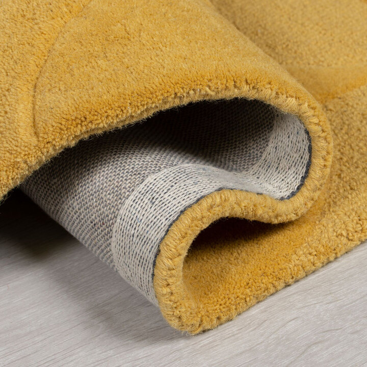 Moderner Teppich - Mozo Gigi Ockergelb