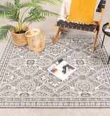 FRAAI | Home & Living In- & Outdoor Teppich Quadrat - Summer Oriental Grau