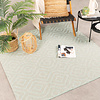 In- & Outdoor Teppich Quadrat - Summer Retro Mint 